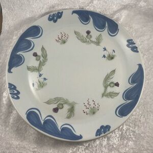 Buchan Scotland Thistleware Stoneware Dinner Plate
